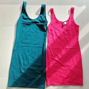 Bundle NWOT 2 bodycon mini dresses xs